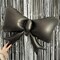 5Pcs Black Bow Mylar Foil Balloons Decorations/Suitable for Retro Classic Party/Gothic Style Party/Luxurious Palace Princess Party/Black Wedding Party Decorations